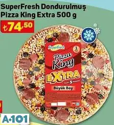 SUPERFRESH DONDURULMUŞ PİZZA KİNG EXTRA